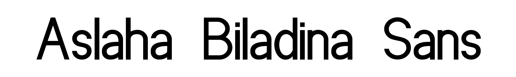 Aslaha Biladina Sans